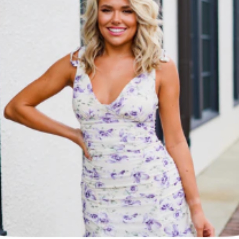 South Boutique Botanical Dress